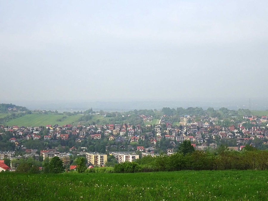 Widok na Myślenice