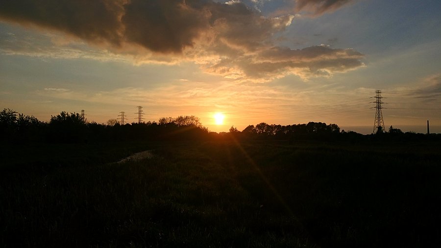 Prawie zachód nad Wartą