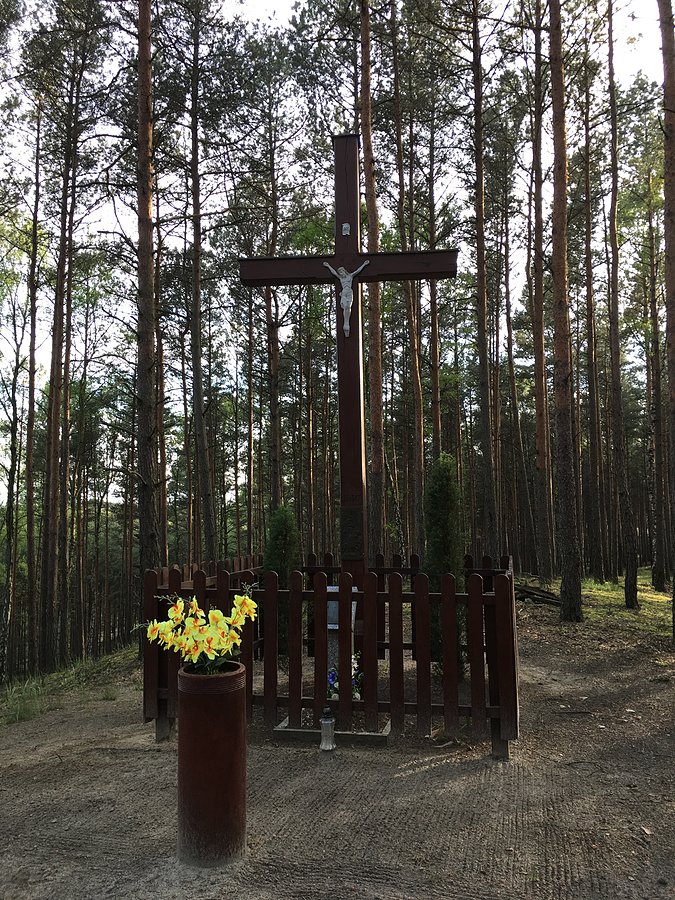 Krzyż na górze św. Huberta