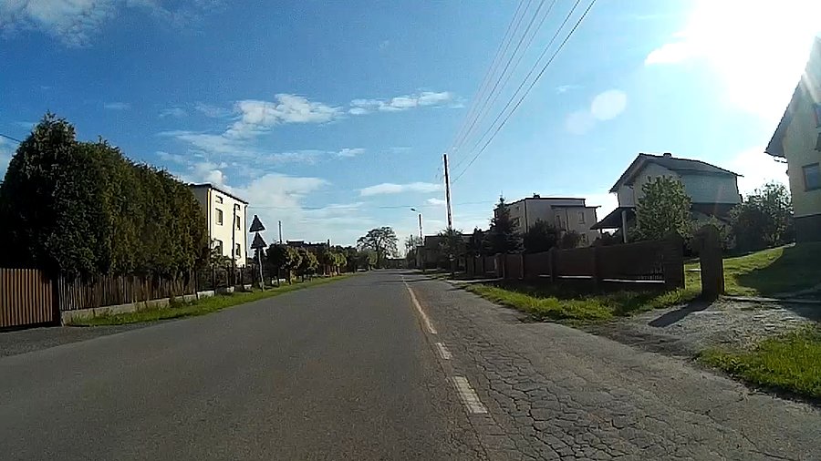 Asfalt może nie idealny, ale nie jest źle