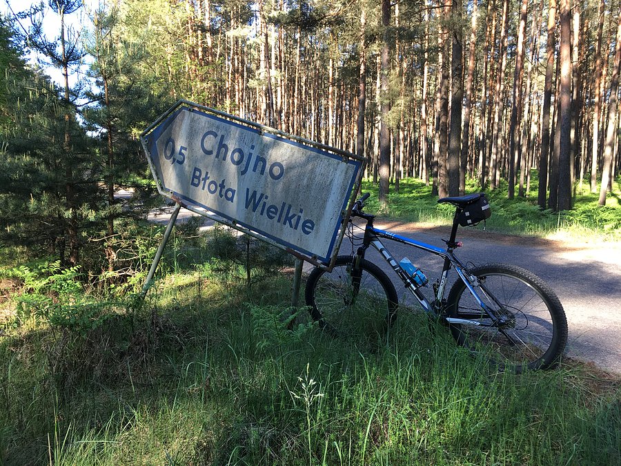 W drodze do Sierakowa - Chojno Błota Wielkie
