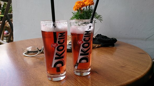 Małe piwko na rynku