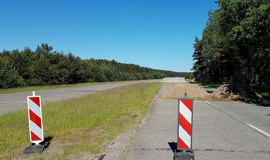 "Chociwelka" przy węźle Rzęśnica