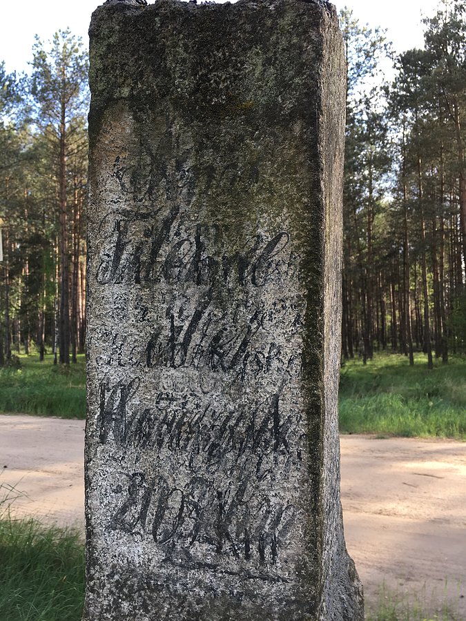 Niemieckie napisy ale mało czytelne - rozszyfrowałem jedynie Filehne (Wieleń)