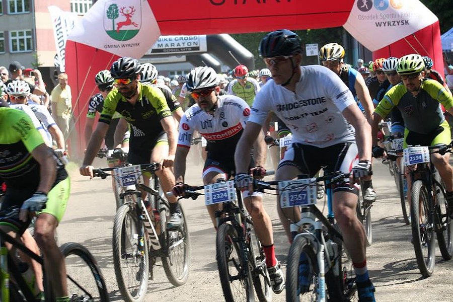 Wyrzysk 2017 - to był mój bardzo dobry początek wyścigu, szkoda tych niefajnych przygód