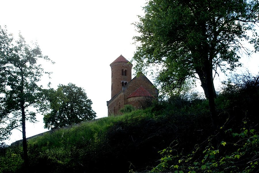 Św. Idzi od dołu