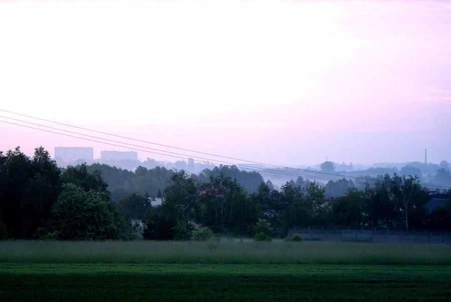 Mgła otuliła Tomaszów
