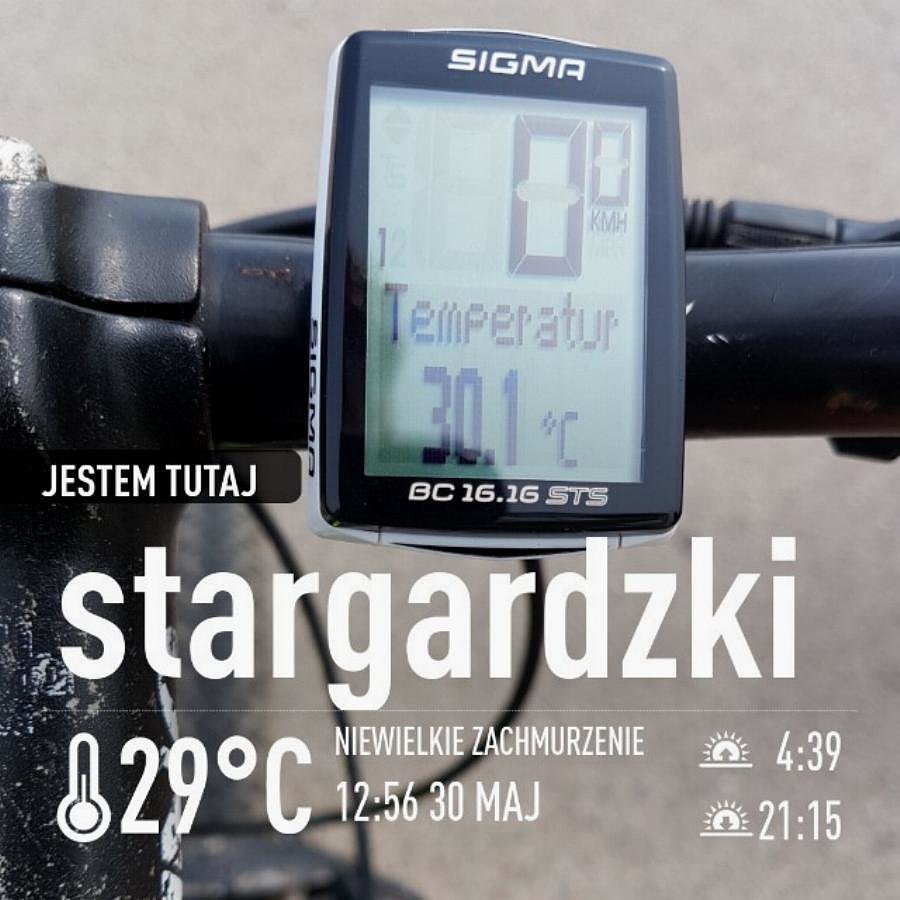 Porównanie temperatur z licznika a z neta