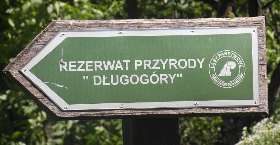 Tabliczka we wsi Chłopowo