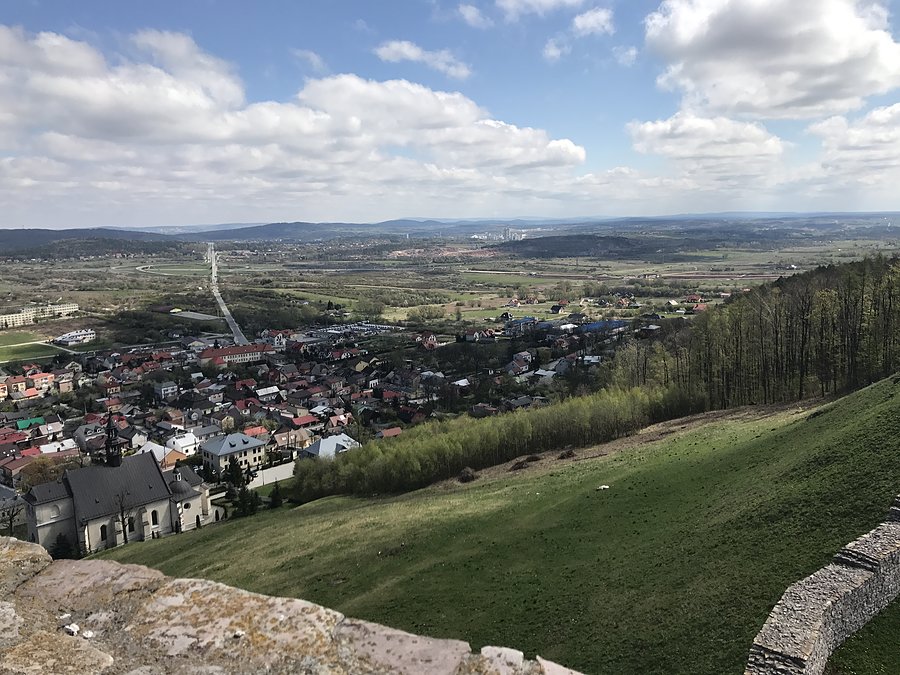 Panorama z Chęcin