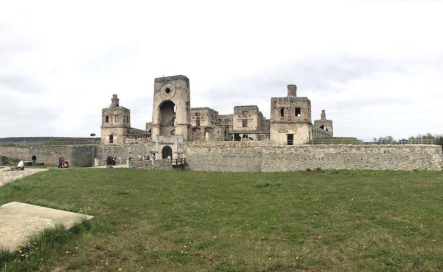 Zamek z oddali