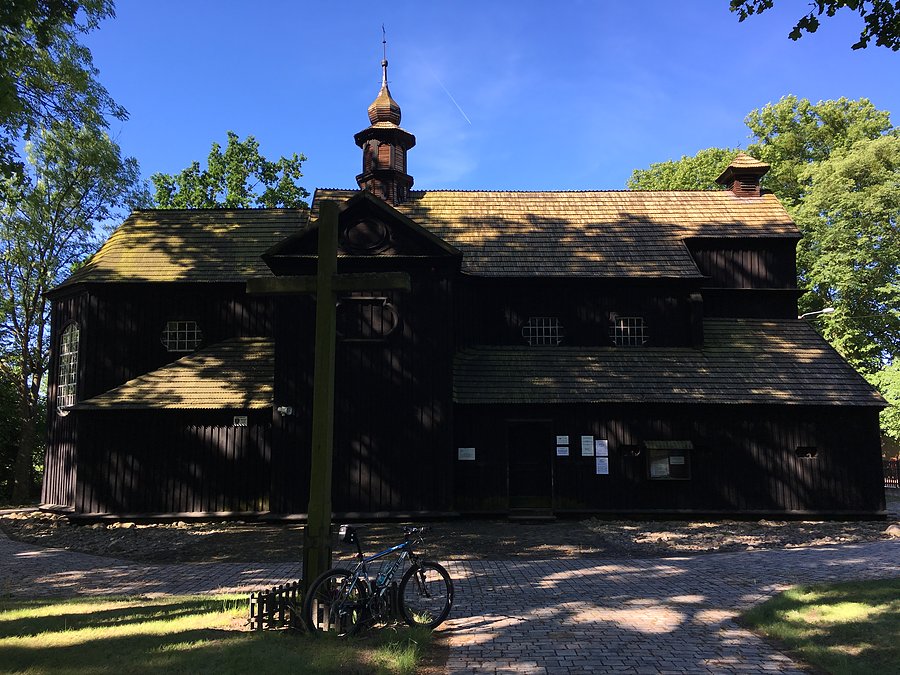 Kościół konstrukcji zrębowej zbudowany w 1729 r