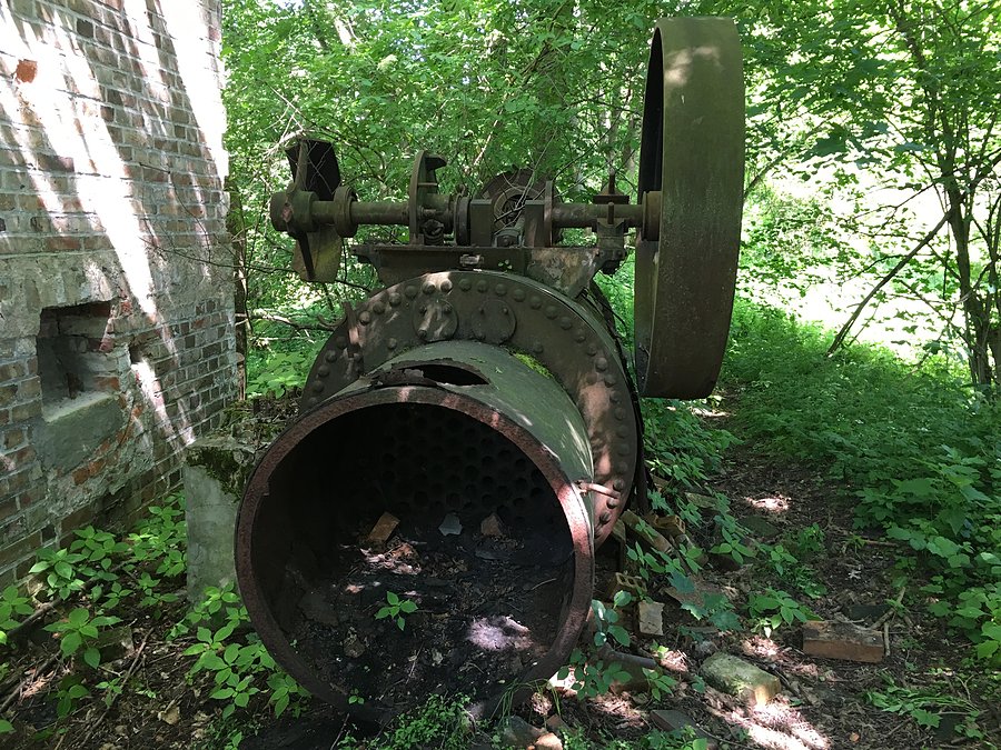 Ruks-Młyn - ruiny młyna cd