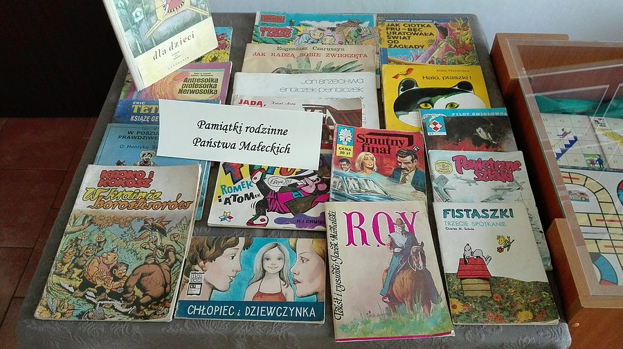 Inną wystawą były pamiątki z dzieciństwa... sporo mi znanych