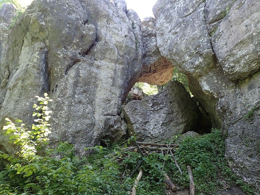 Skały na Górze Zborów