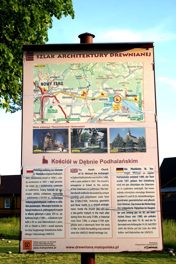 Na Szlaku Architektury Drewnianej - Małopolska drewniana