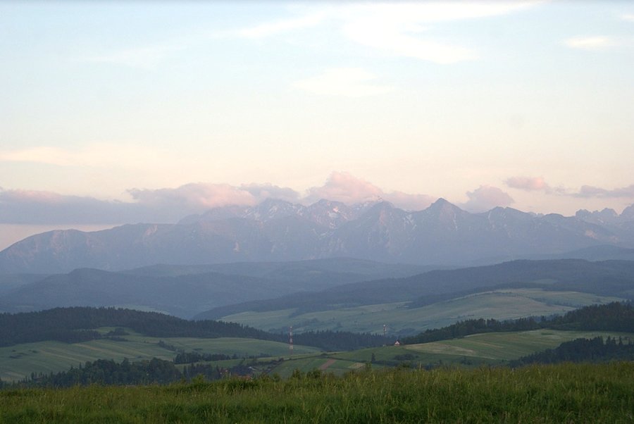 Widok na Tatry