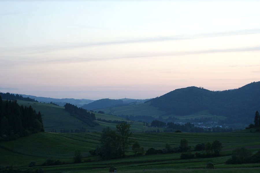 Widok na Sromowce Wyżne