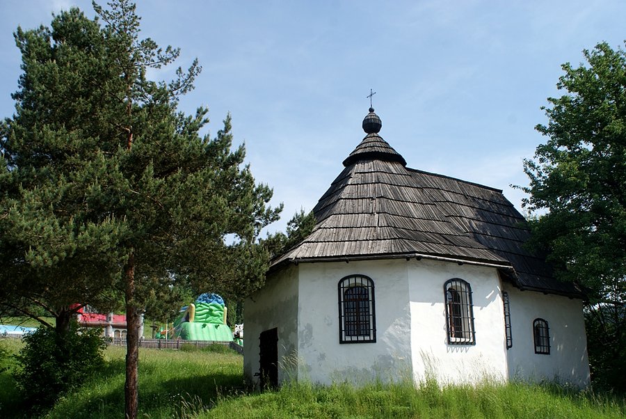 Kaplica z XVIII w. w Niedzicy-Zamek