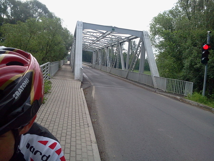 Most na Wiśle w Strumieniu