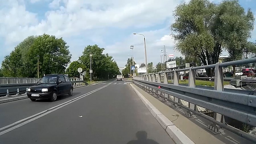 Jeszcze 2 km i będę w firmie