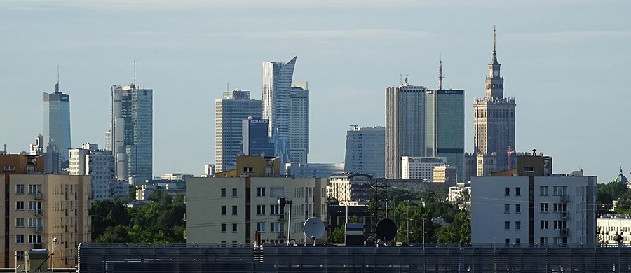 Warszawa z okna