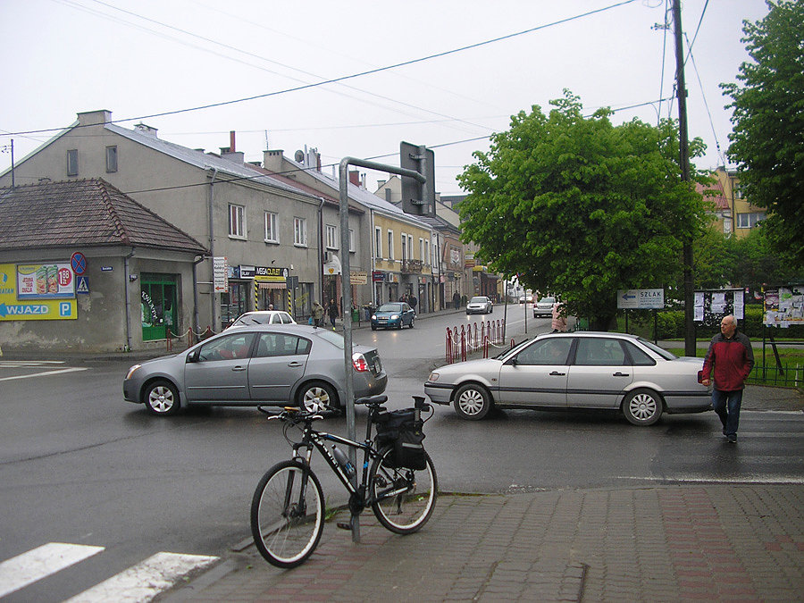 Dąbrowa Tarnowska. Zaczyna padać