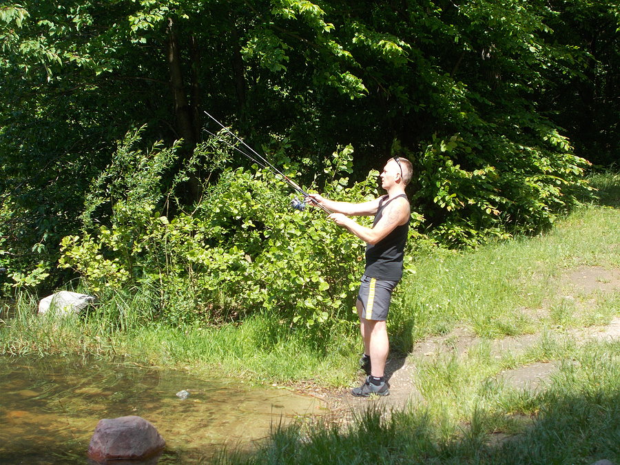 Pstryk z wędką