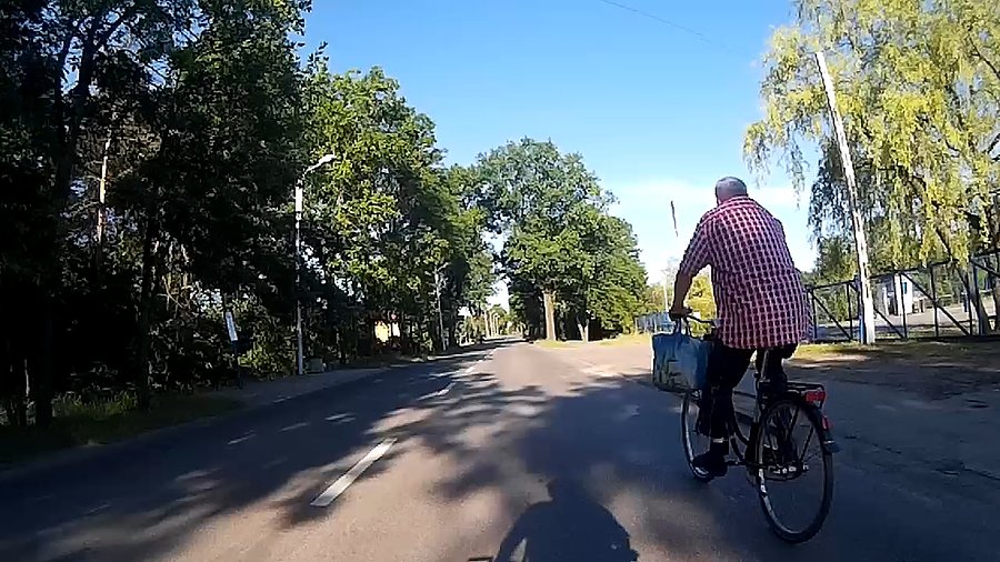Trochę rowerzystów się ruszyło dzisiaj