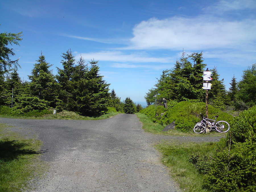 Przełęcz Łącznik 1066 m n.p.m