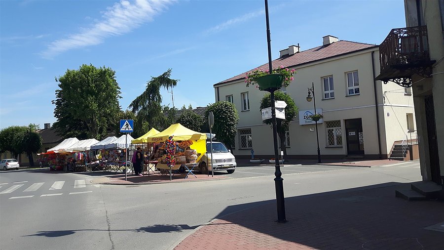 Budynek ZGK - tam jest woda