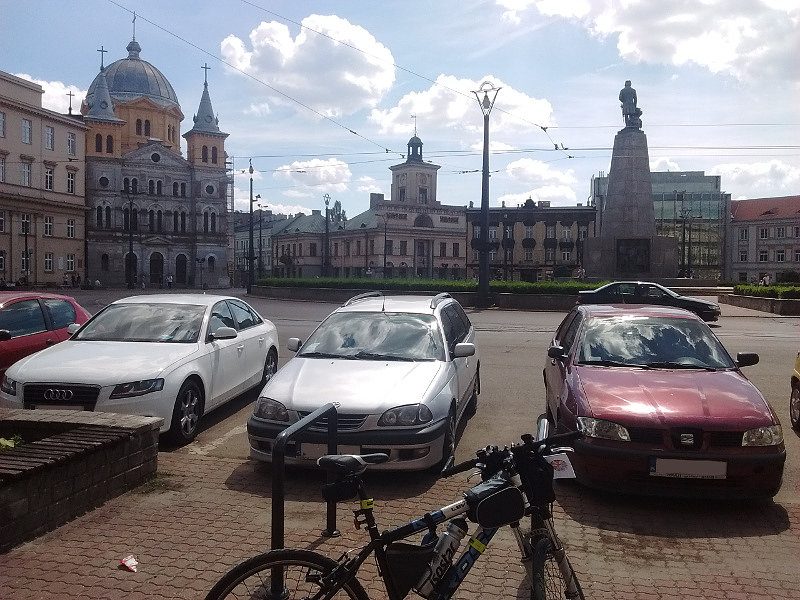 Plac Wolności w Łodzi