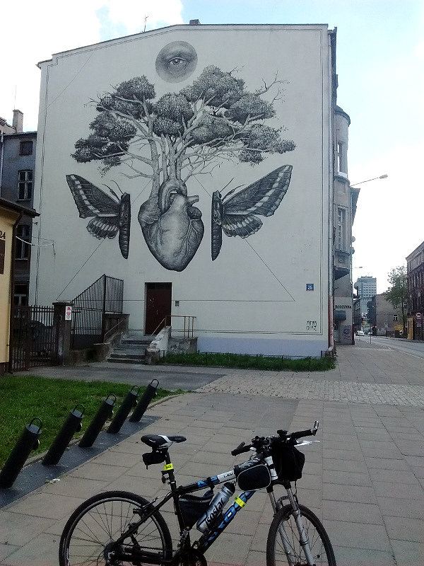 Mural - kamienica przy ul. Kilińskiego