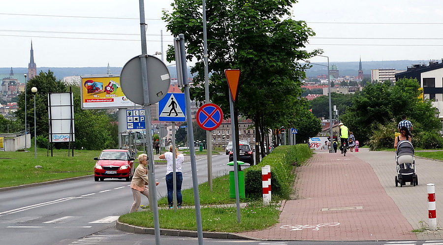 Jeszcze jedno ujęcie z ulicy Duńskiej