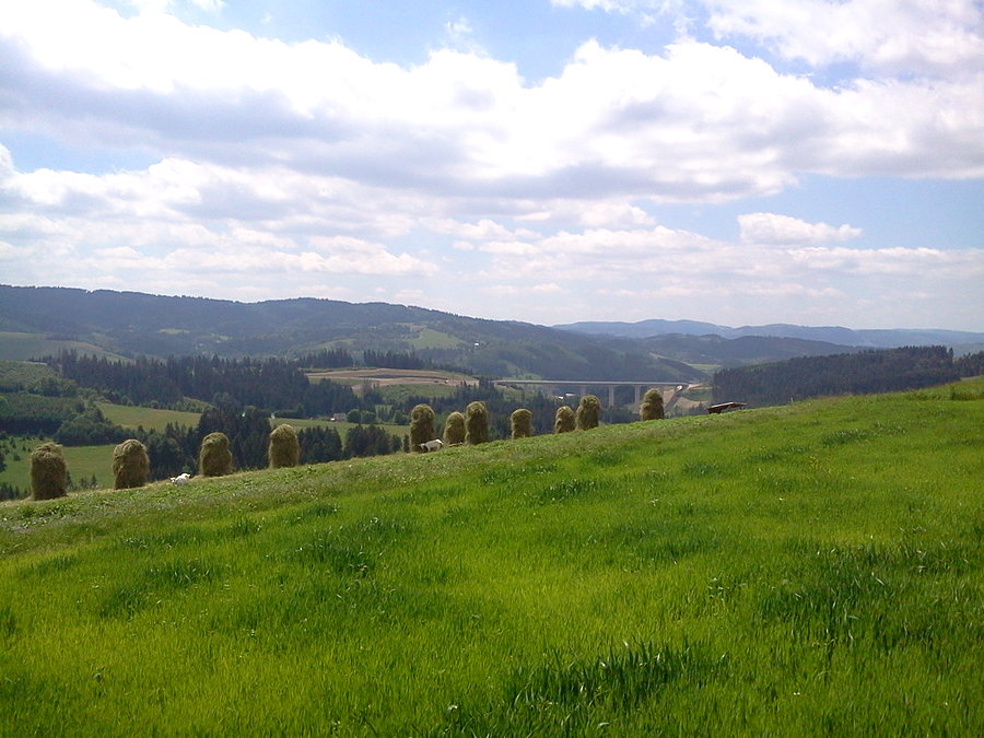 Widok na Słowację