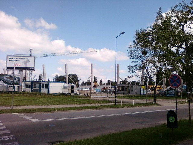 Budowa stadionu Budowlanych