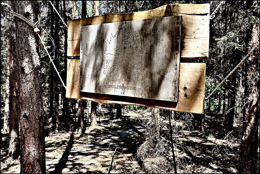 Wjazd na Kross Trail w Suliwoods