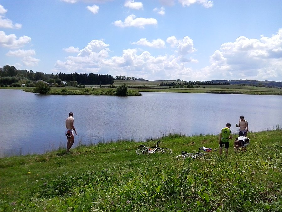 Zalew w Łopuszcze