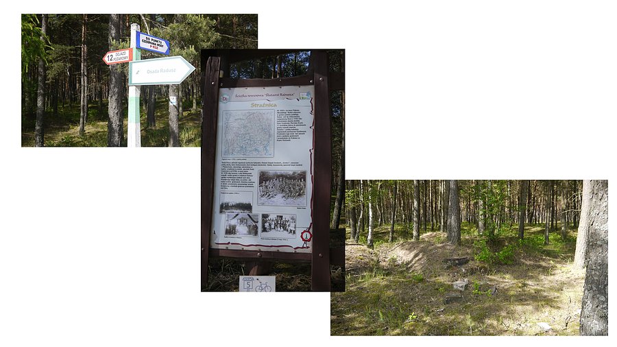 Radusz - ślad po dawnej strażnicy granicznej