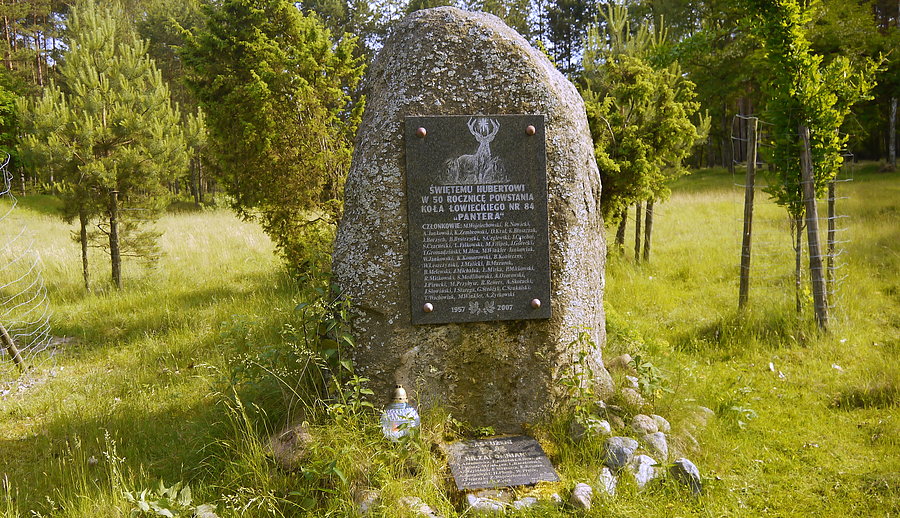 Pamiątka jubileuszu Koła Łowieckiego Pantera