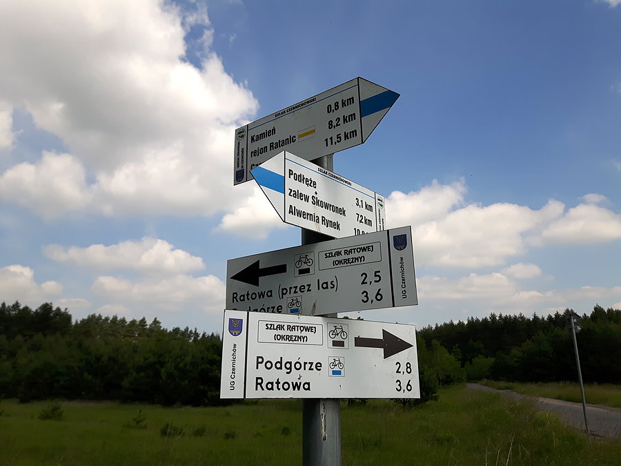 Drogowskazy rowerowe