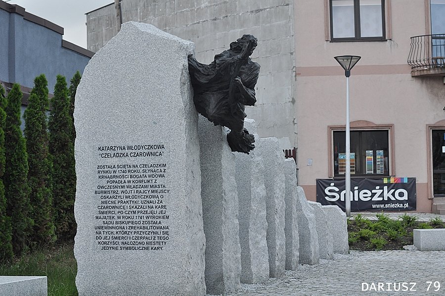 Czeladż - Pomnik Katarzyny Włodyczkowej