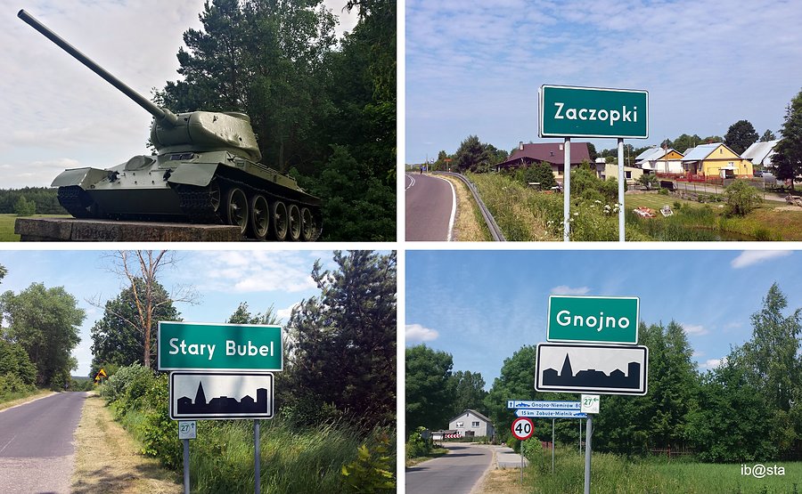 I na koniec migawki z trasy, chudy 102 i ... stary bubel ;)