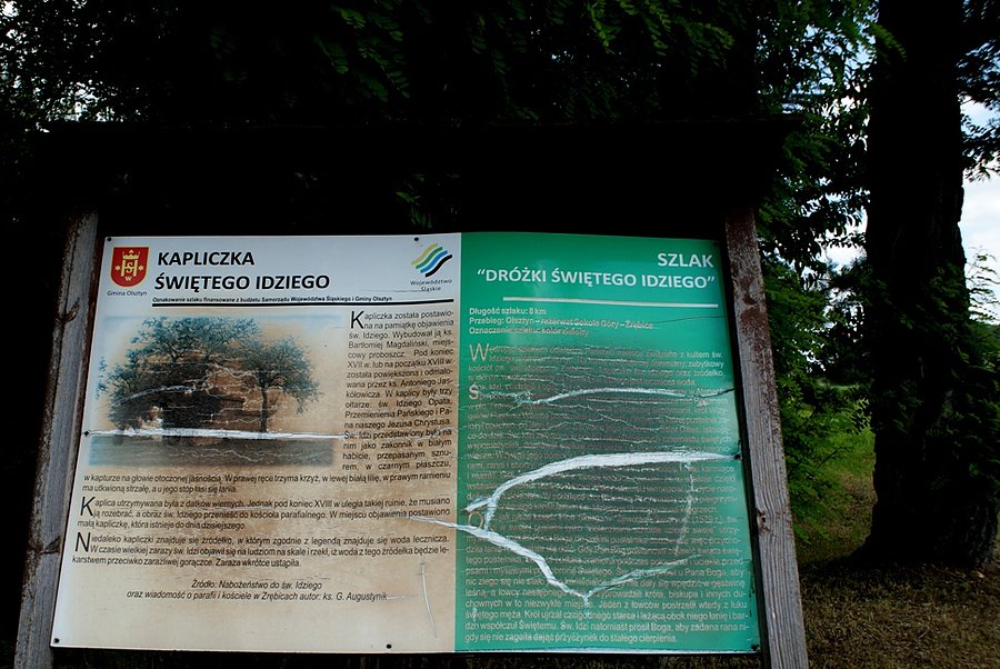 Tablic informacyjnych tu nie brakuje