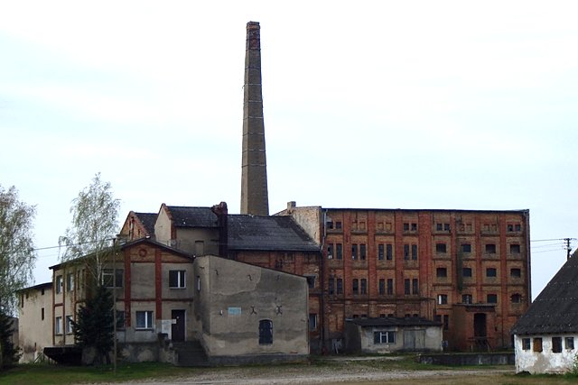 Łabiszynek - gorzelnia z poł. XIX w. w byłym majątku ziemskim Teofila Galińskiego