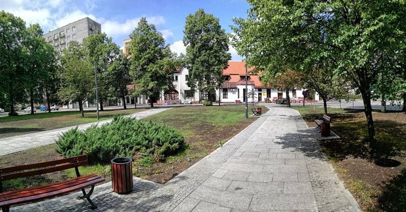 W "centrum" Giszowca