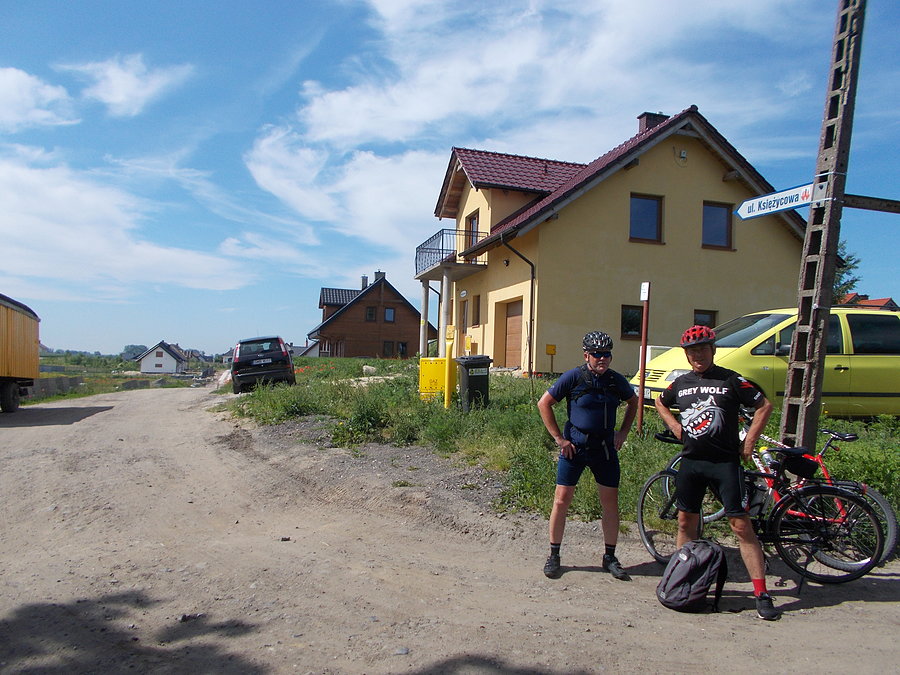 Ulica Księżycowa w Malborku