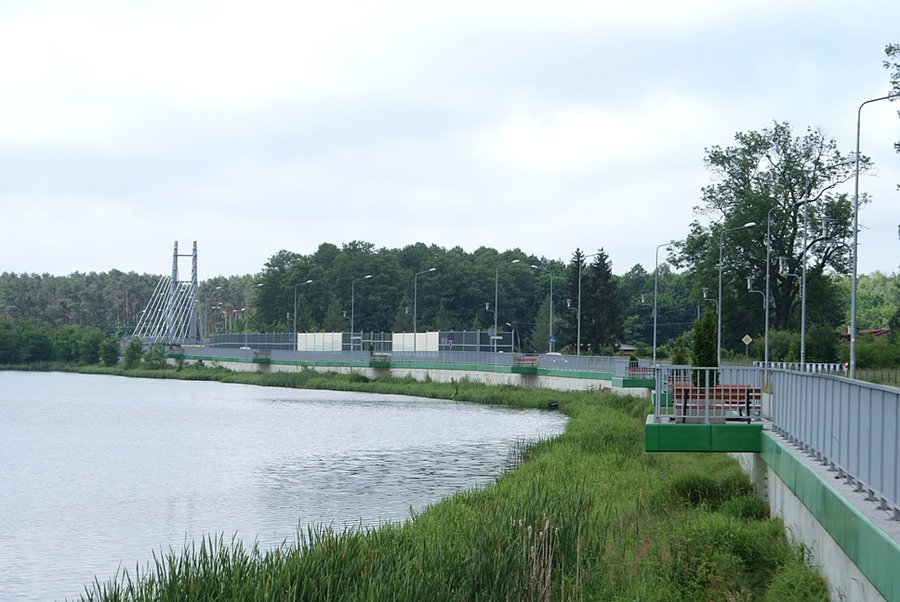 Green Velo - Siepia - widok z tarasu