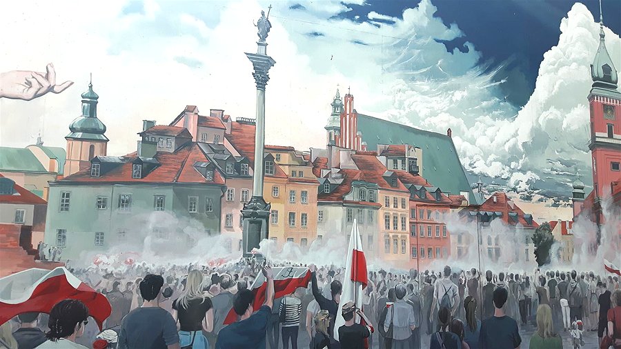 Mural na Trasie AK