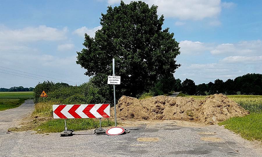 Niemożliwy wjazd na wiadukt